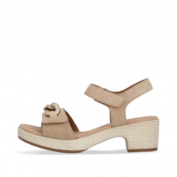 Remonte Damen Riemchensandaletten - Beige