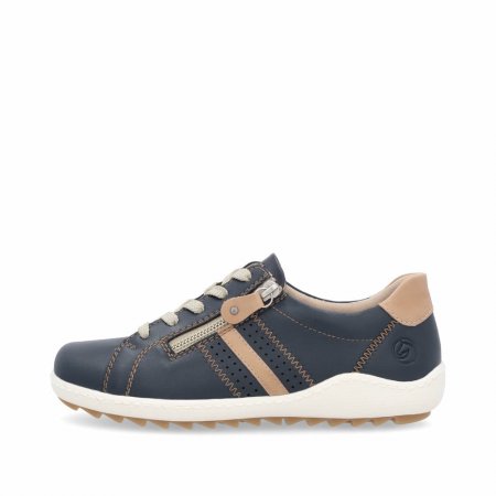 Remonte Damen Schnürschuhe - Blau