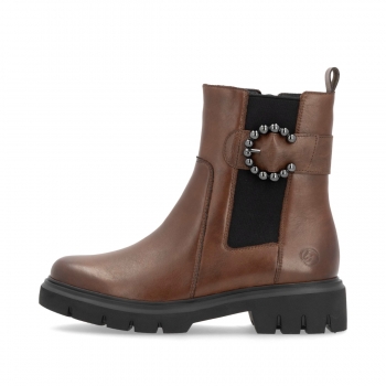 Remonte Damen Chelsea Boots - Braun