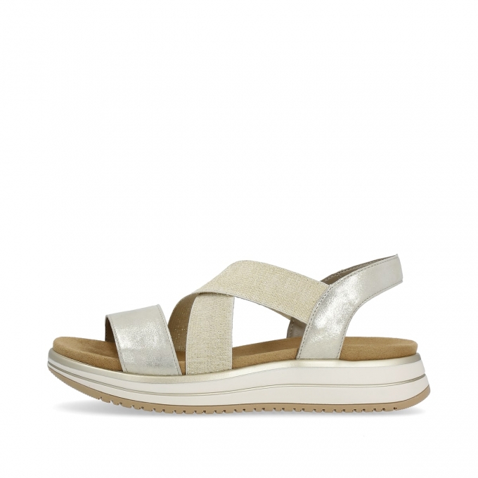 Remonte Damen Riemchensandalen - Gold