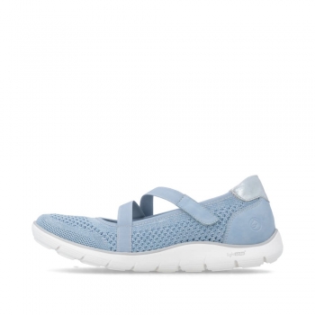 Remonte Damen Ballerinas - Blau