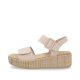 Remonte Damen Riemchensandalen - Beige