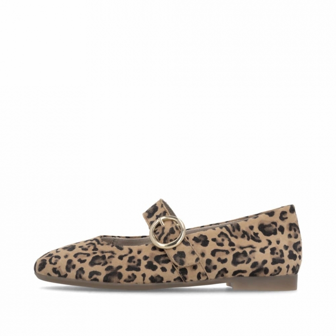 Remonte Damen Ballerinas - Animalprint