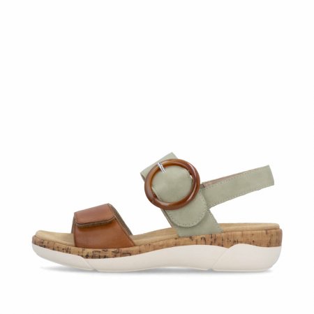 Remonte Damen Riemchensandalen - Braun