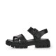 Remonte Damen Riemchensandalen - Schwarz Remonte Damen Riemchensandalen - Schwarz