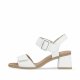 Remonte Damen Riemchensandaletten - Weiss Remonte Damen Riemchensandaletten - Weiss
