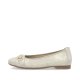 Remonte Damen Ballerinas - Silber/Platin Remonte Damen Ballerinas - Silber/Platin