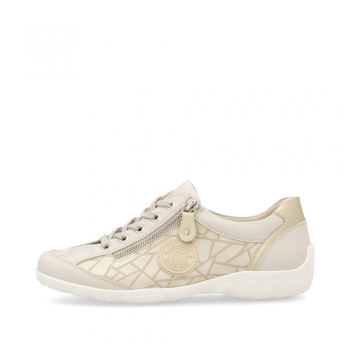Remonte Damen Schnürschuhe - Gold