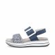 Remonte Damen Riemchensandalen - Blau