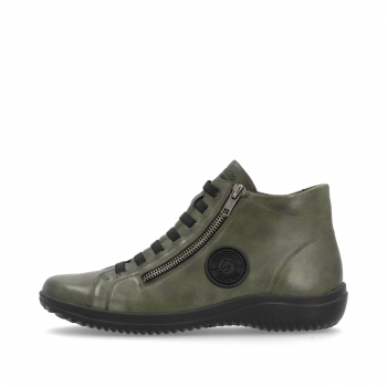 Remonte Damen Schnürschuhe - Grün