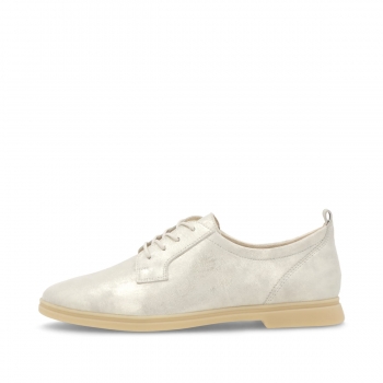 Remonte Damen Schnürschuhe - Metallic