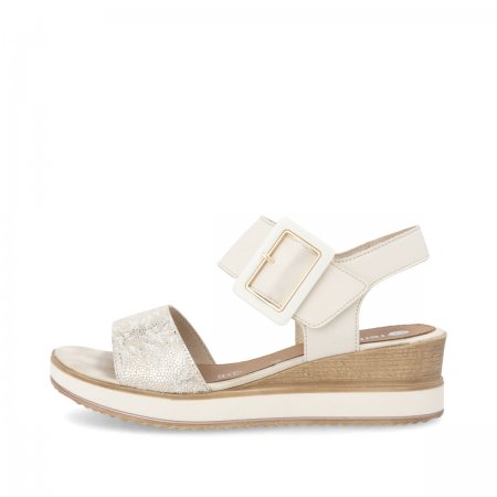 Remonte Damen Keilsandaletten - Beige Remonte Damen Keilsandaletten - Beige