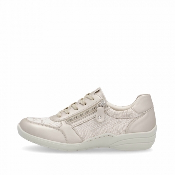 Remonte Damen Schnürschuhe - Metallic