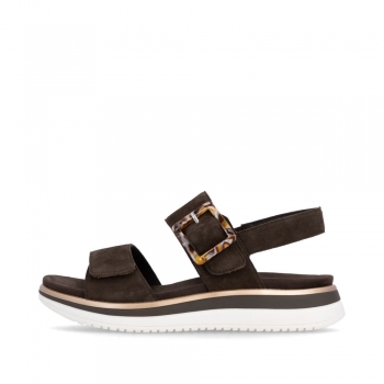 Remonte Damen Riemchensandalen - Braun