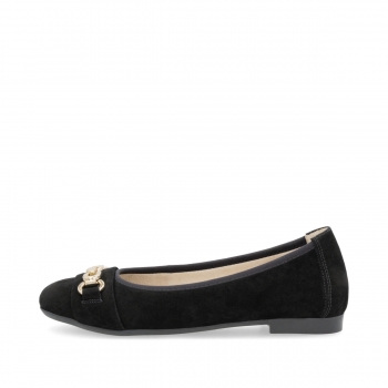 Remonte Damen Ballerinas - Schwarz
