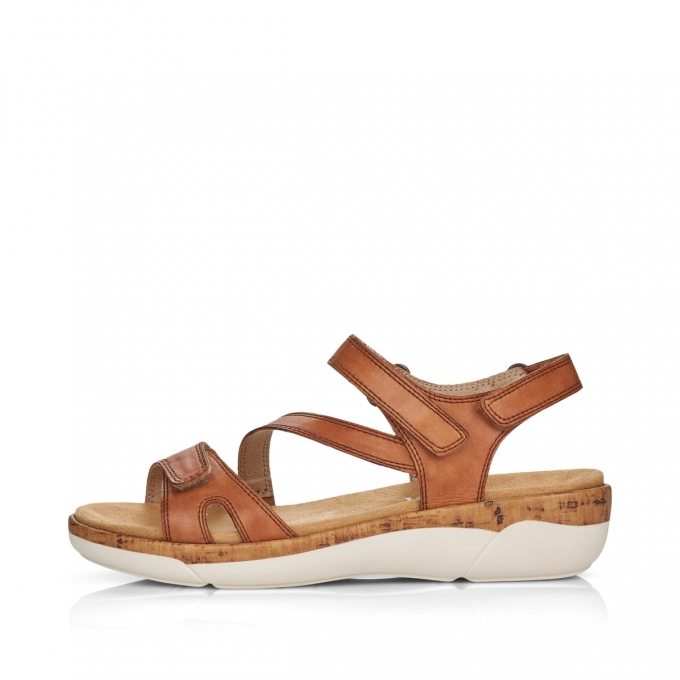 Remonte Damen Riemchensandalen - Braun