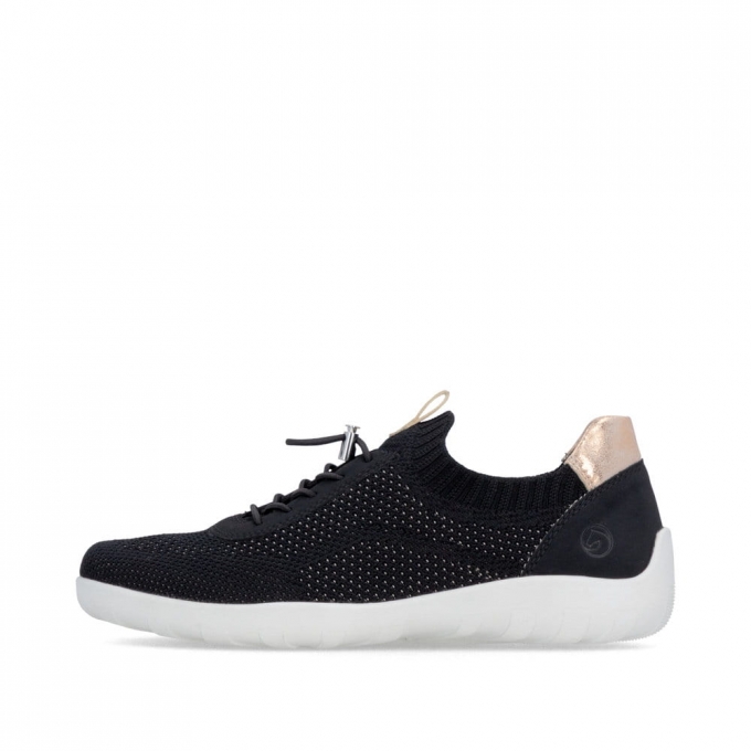 Remonte Damen Slipper - Schwarz