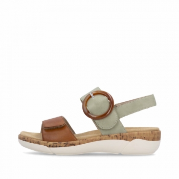 Remonte Damen Riemchensandalen - Braun