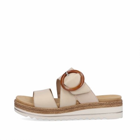 Remonte Damen Pantoletten - Beige