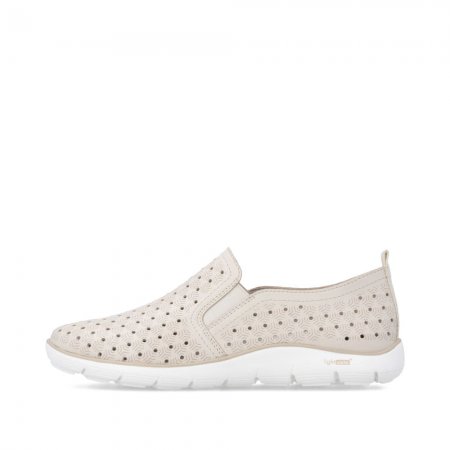 Remonte Damen Slipper - Beige Remonte Damen Slipper - Beige