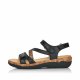 Remonte Damen Riemchensandalen - Schwarz Remonte Damen Riemchensandalen - Schwarz