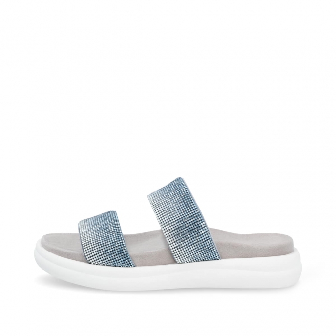 Remonte Damen Pantoletten - Blau