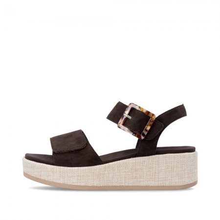 Remonte Damen Riemchensandalen - Braun