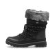 Remonte Damen Schnürstiefel - Schwarz
