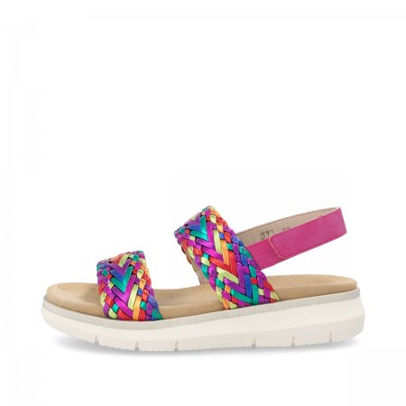 Remonte Damen Riemchensandalen - Bunt