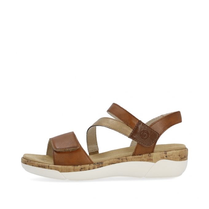 Remonte Damen Riemchensandalen - Braun