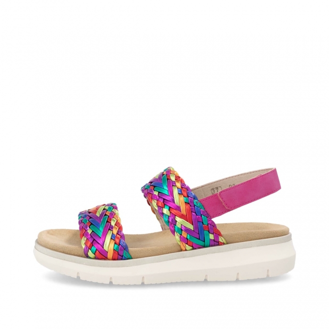 Remonte Damen Riemchensandalen - Bunt