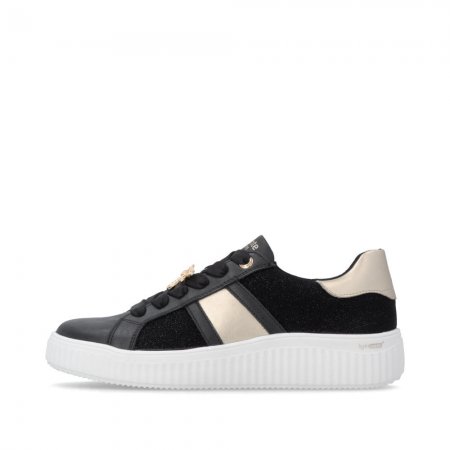 Remonte Damen Schnürschuhe - Schwarz