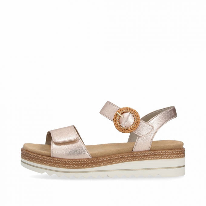 Remonte Damen Riemchensandalen - Rosa