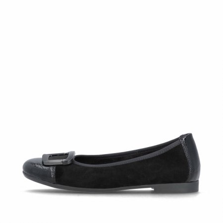 Remonte Damen Ballerinas - Schwarz Remonte Damen Ballerinas - Schwarz