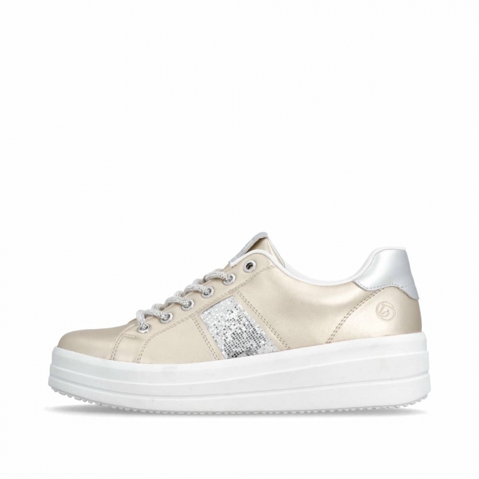 Remonte Damen Slipper - Metallic
