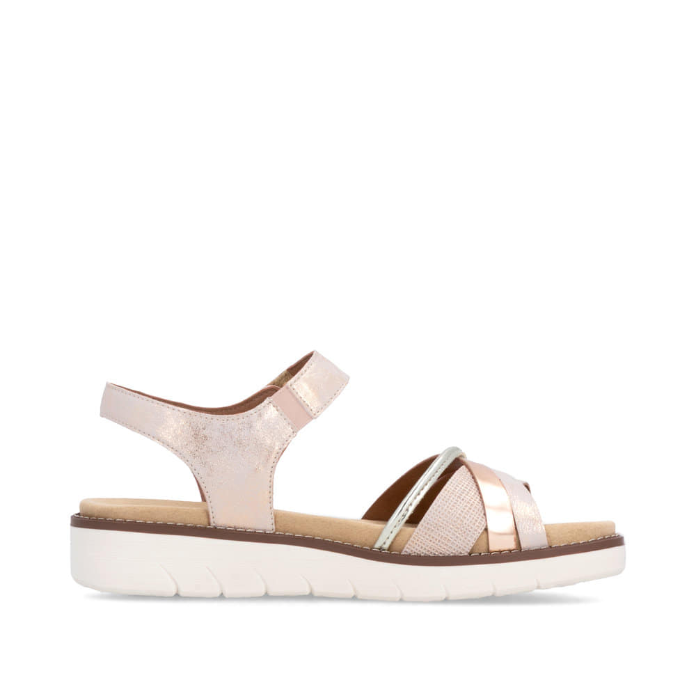 Remonte Damen Riemchensandalen - Rosa