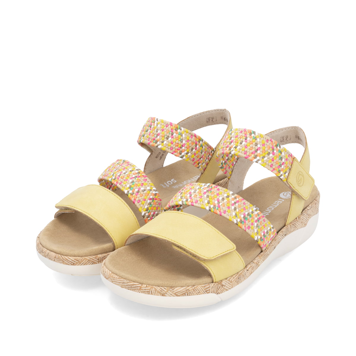 Remonte Damen Riemchensandalen - Gelb