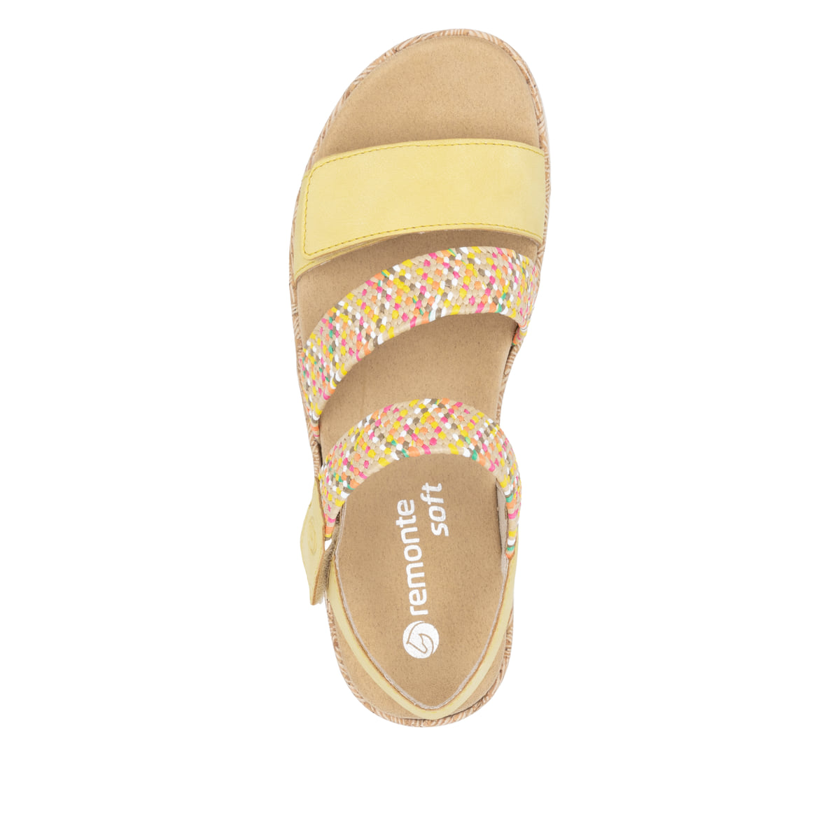 Remonte Damen Riemchensandalen - Gelb