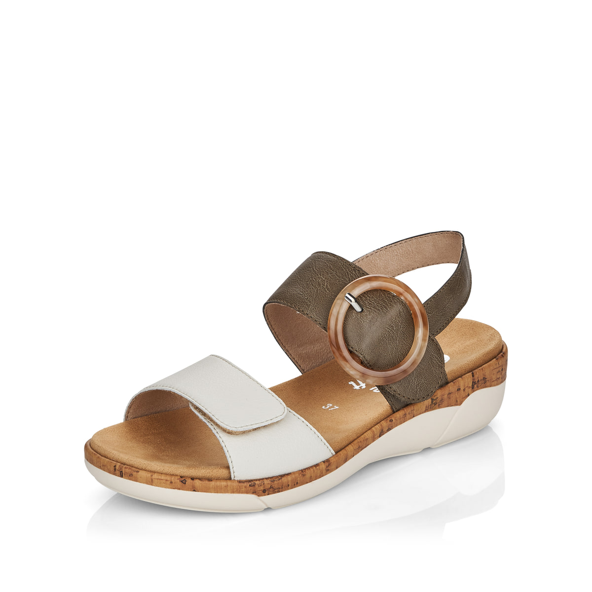 Remonte Damen Riemchensandalen - Grün