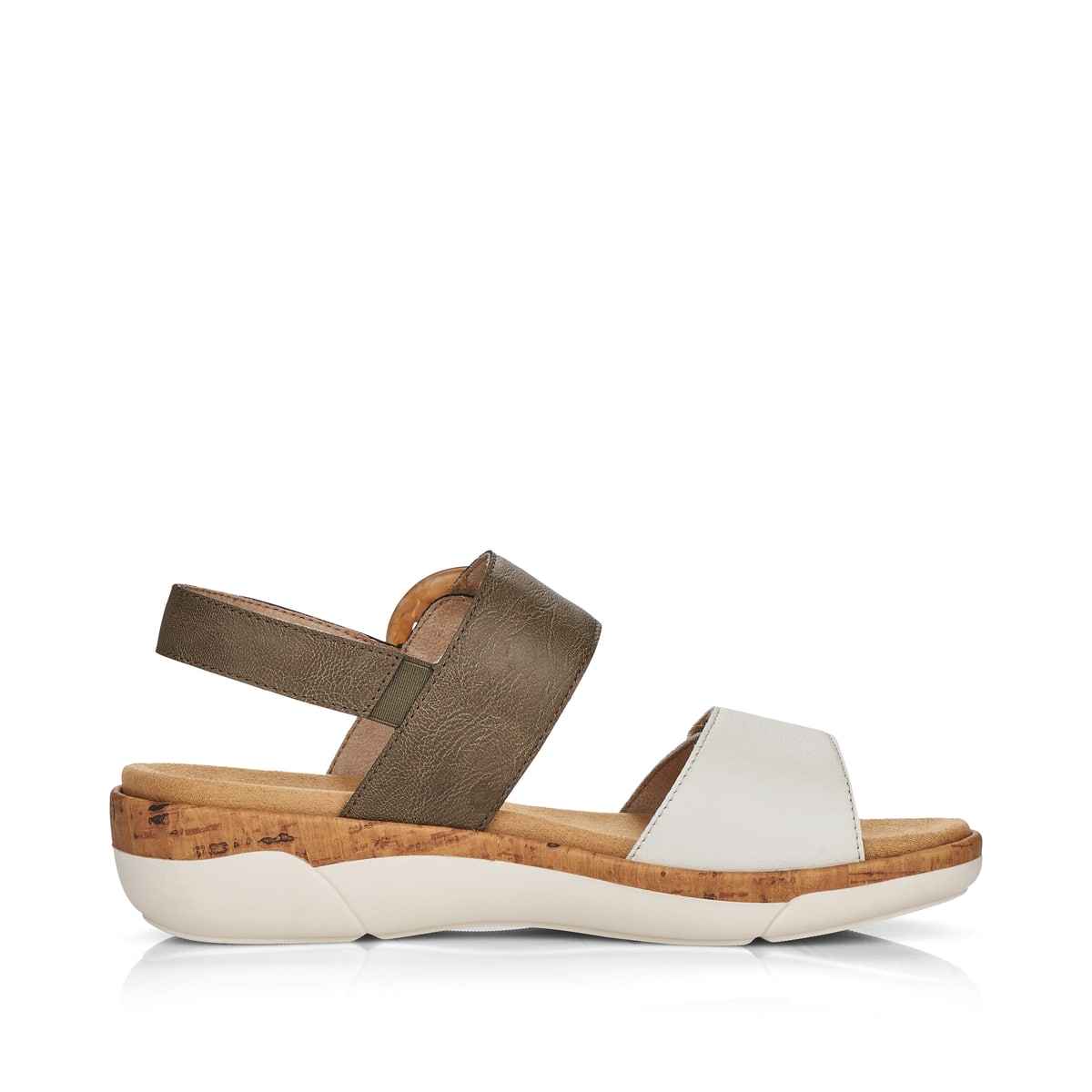 Remonte Damen Riemchensandalen - Grün