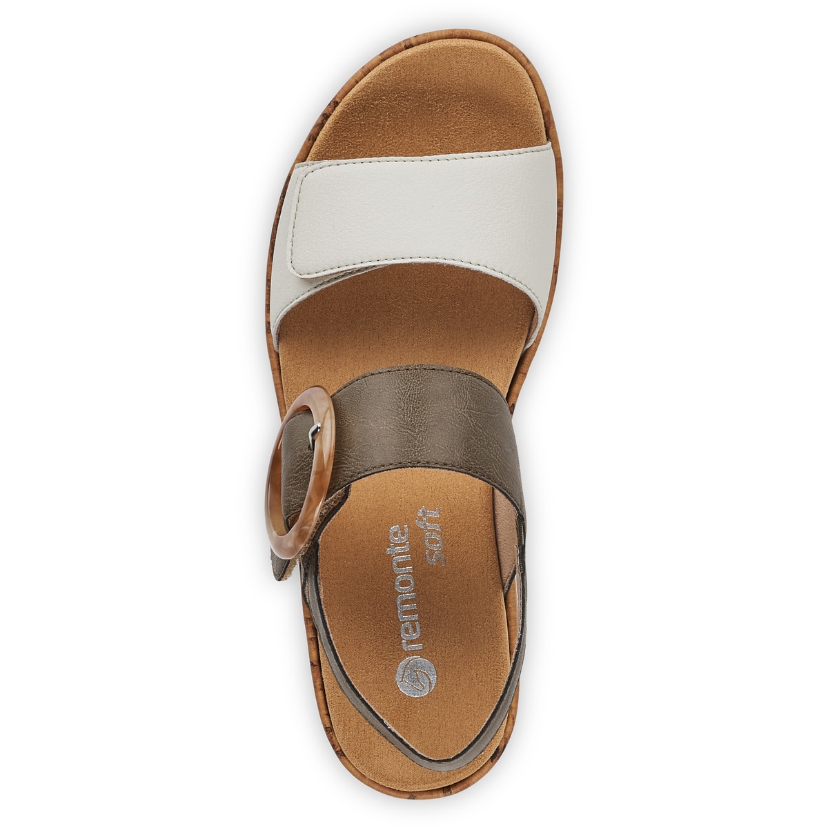 Remonte Damen Riemchensandalen - Grün