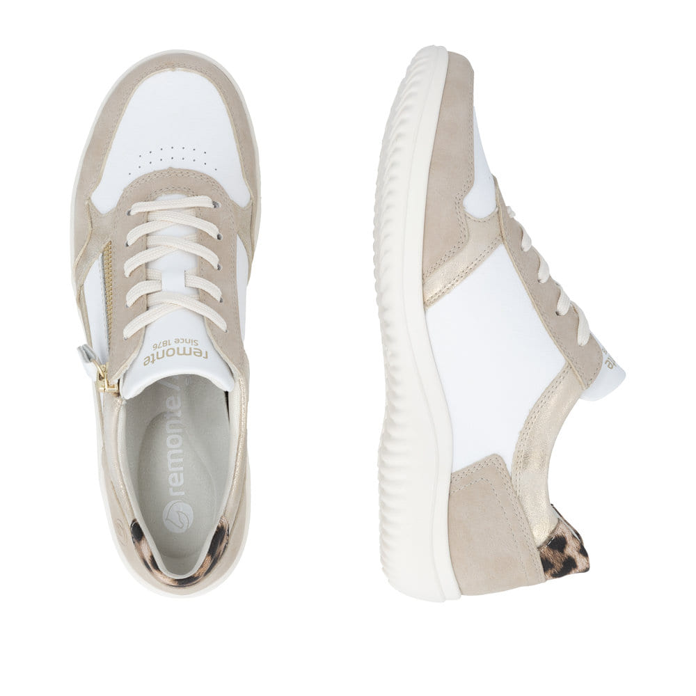 Remonte Damen Schnürschuhe - Weiss