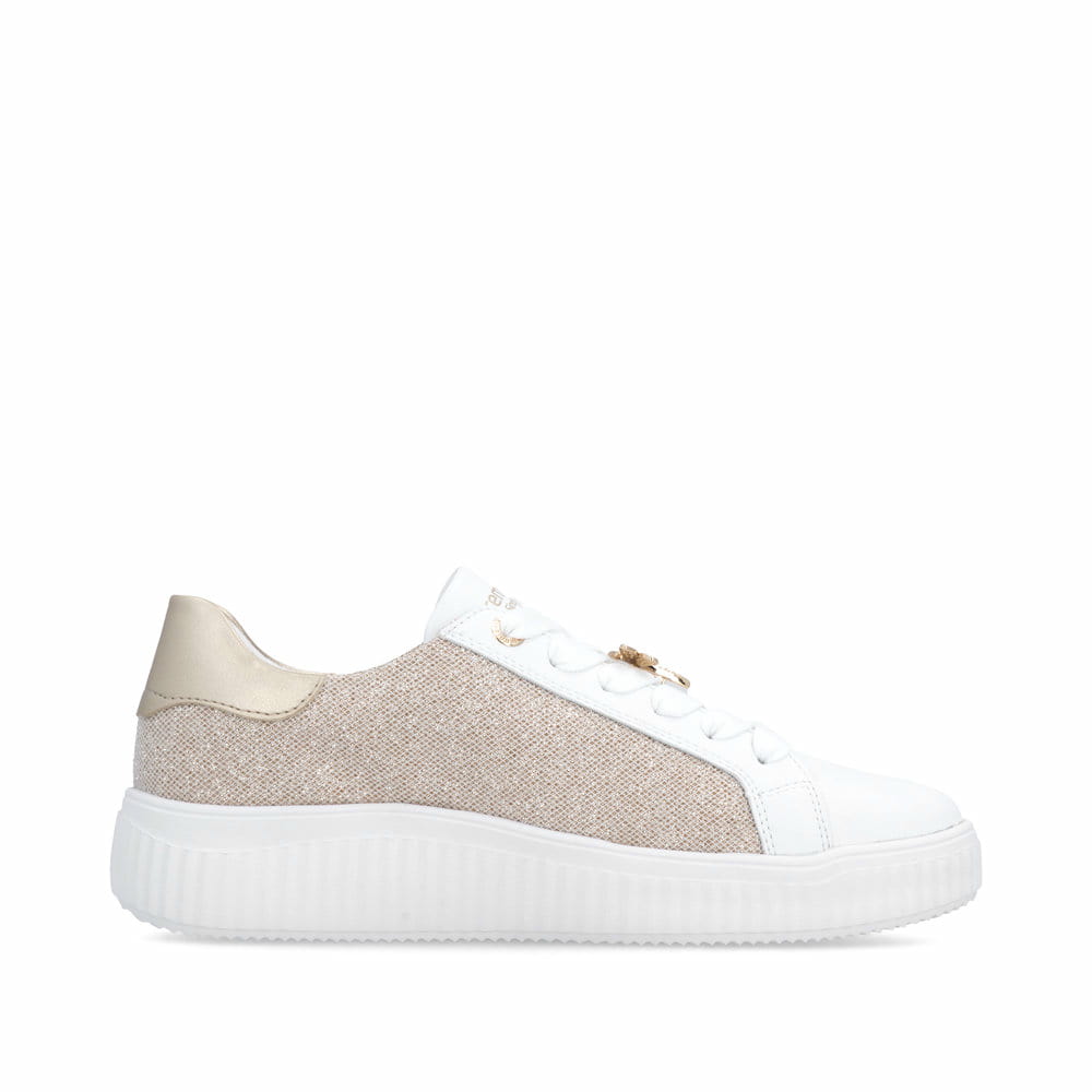 Remonte Damen Schnürschuhe - Gold