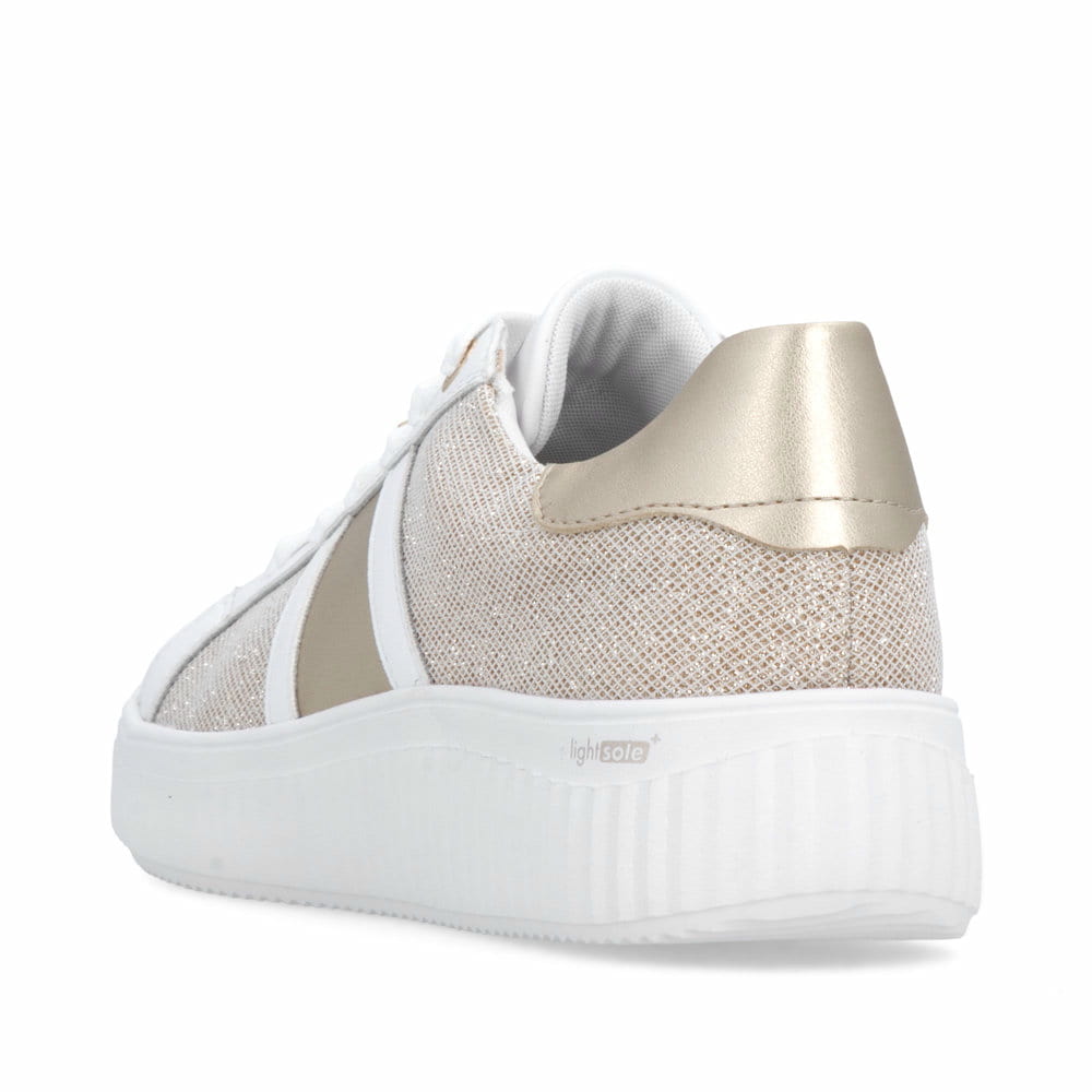 Remonte Damen Schnürschuhe - Gold