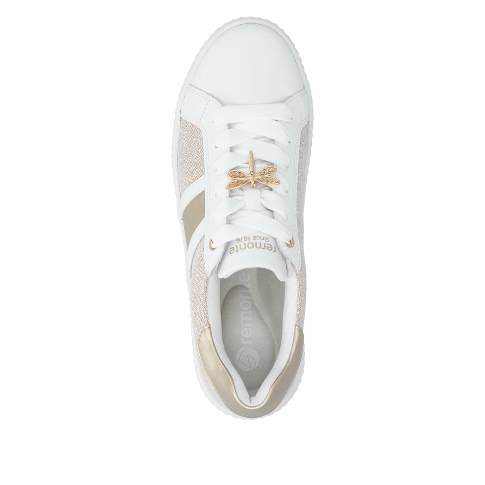 Remonte Damen Schnürschuhe - Gold