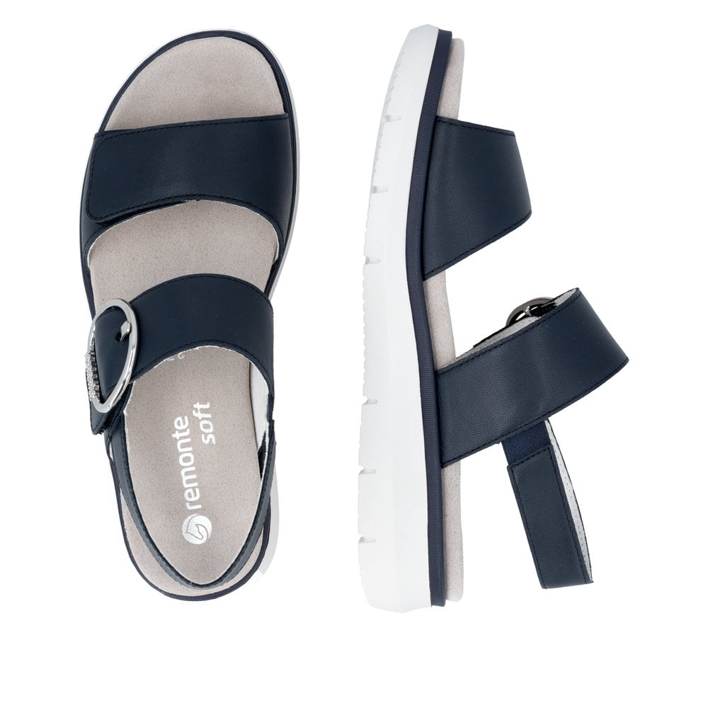 Remonte Damen Riemchensandalen - Blau