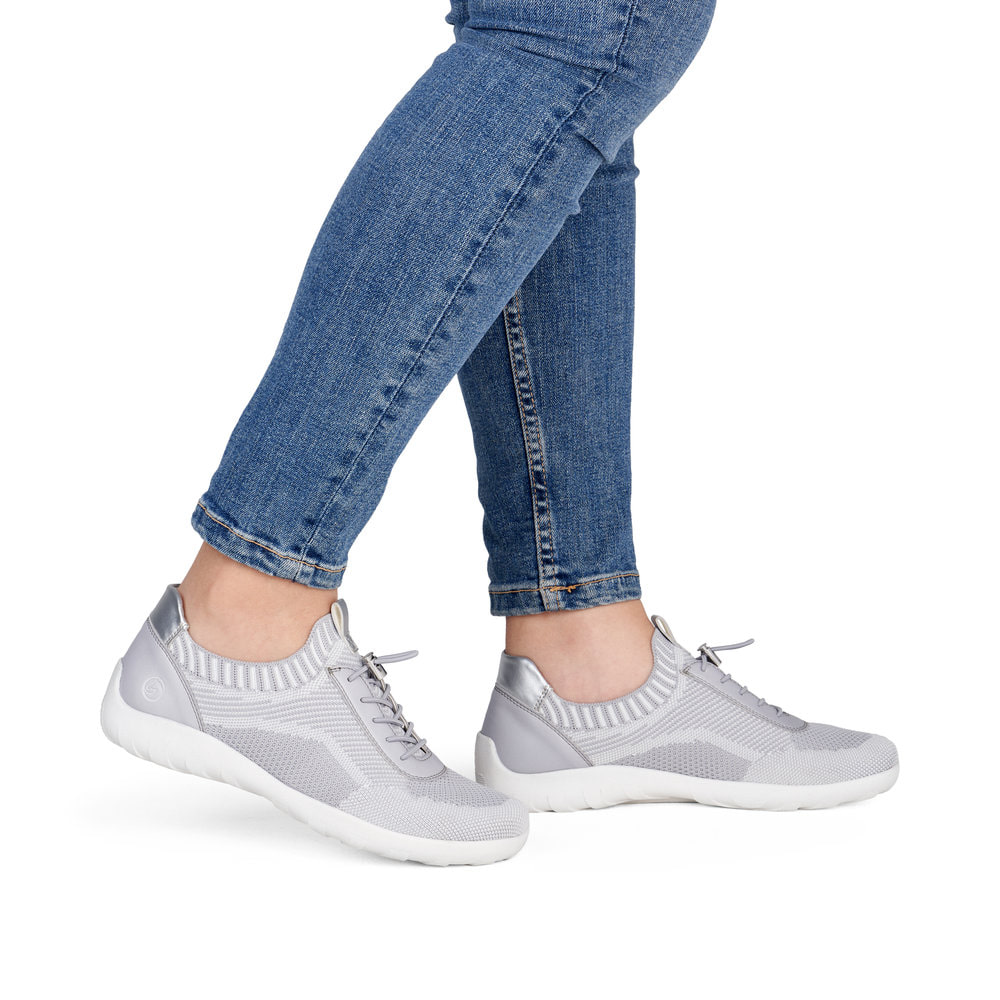 Remonte Damen Slipper - Grau