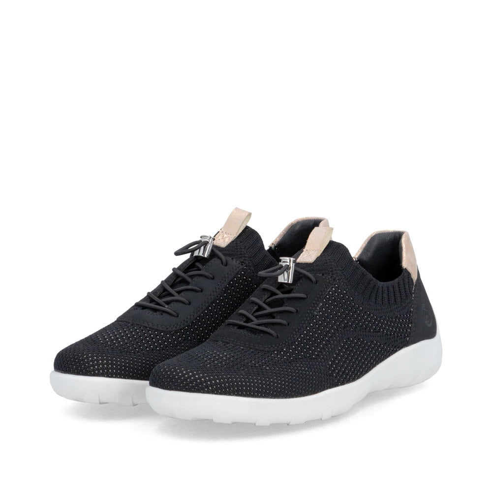 Remonte Damen Slipper - Schwarz