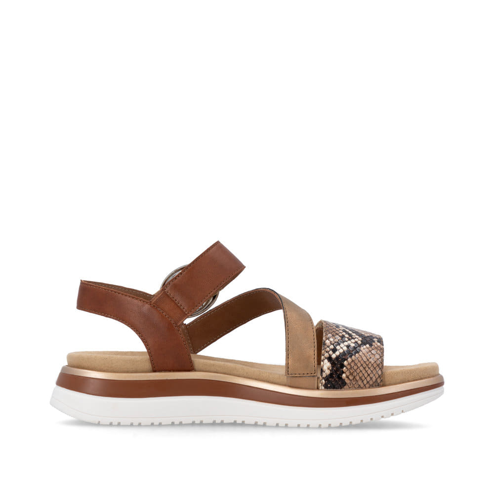 Remonte Damen Riemchensandalen - Braun