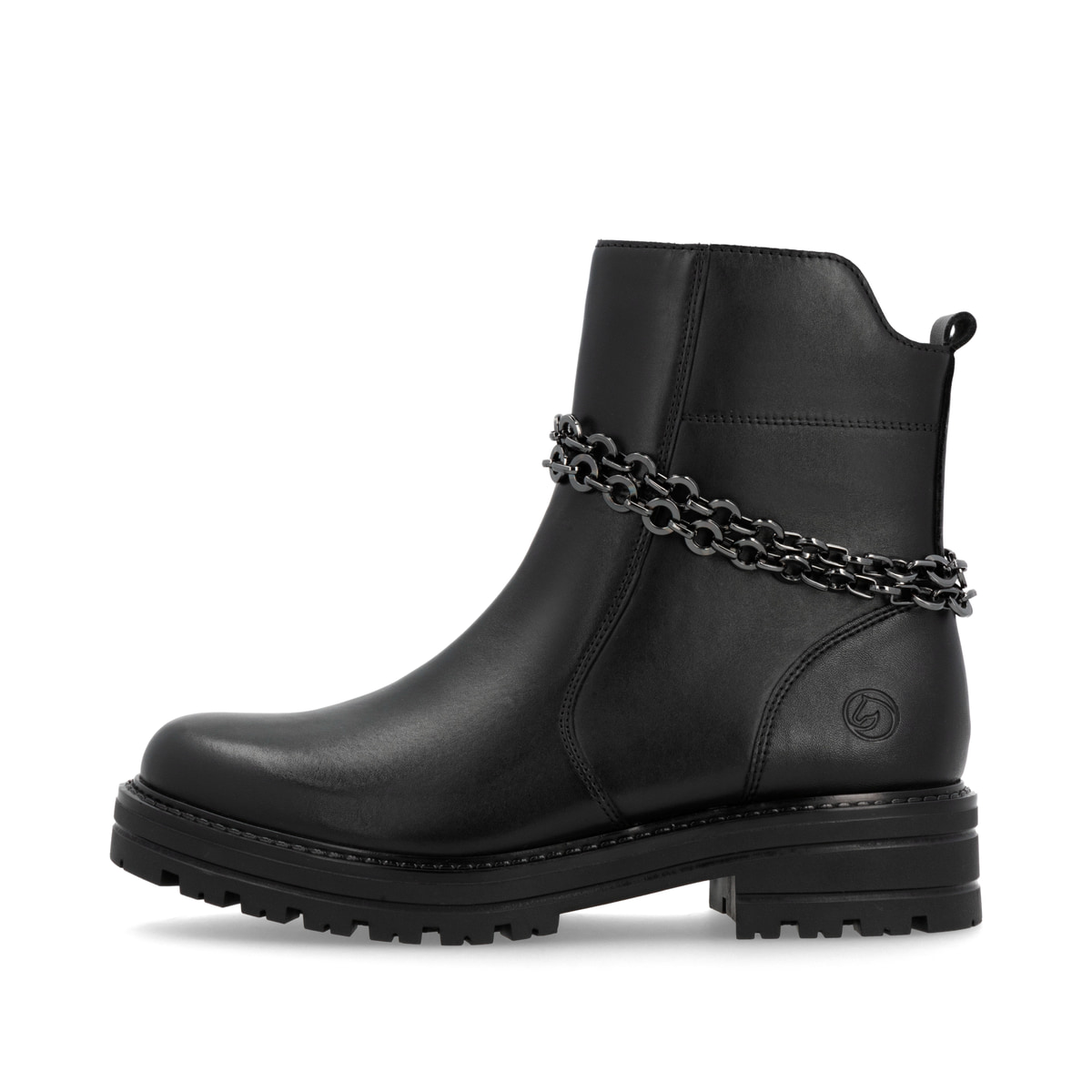 Remonte Damen Biker Boots - Schwarz